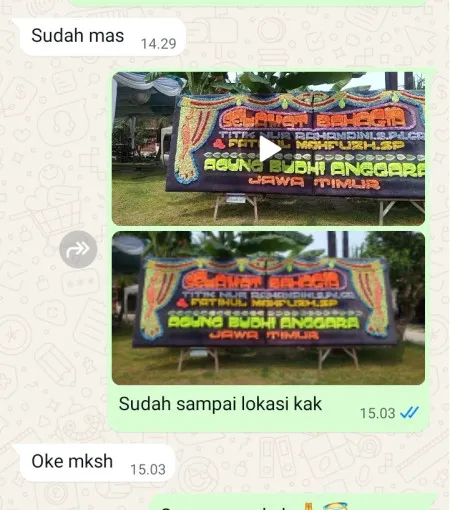 Pengiriman Papan Bunga Kedungpomahanweta N Kemiri